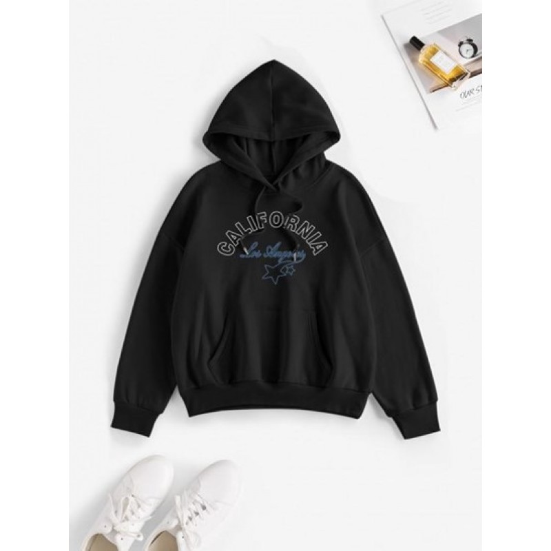 Star CALIFORNIA Graphic Front Pocket Hoodie
